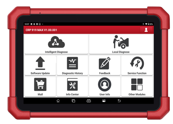 Launch CRP 919MAX Arıza Tespit Cihazı